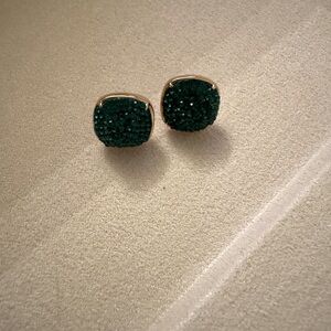 Kate Spade Emerald Green Pave Studs